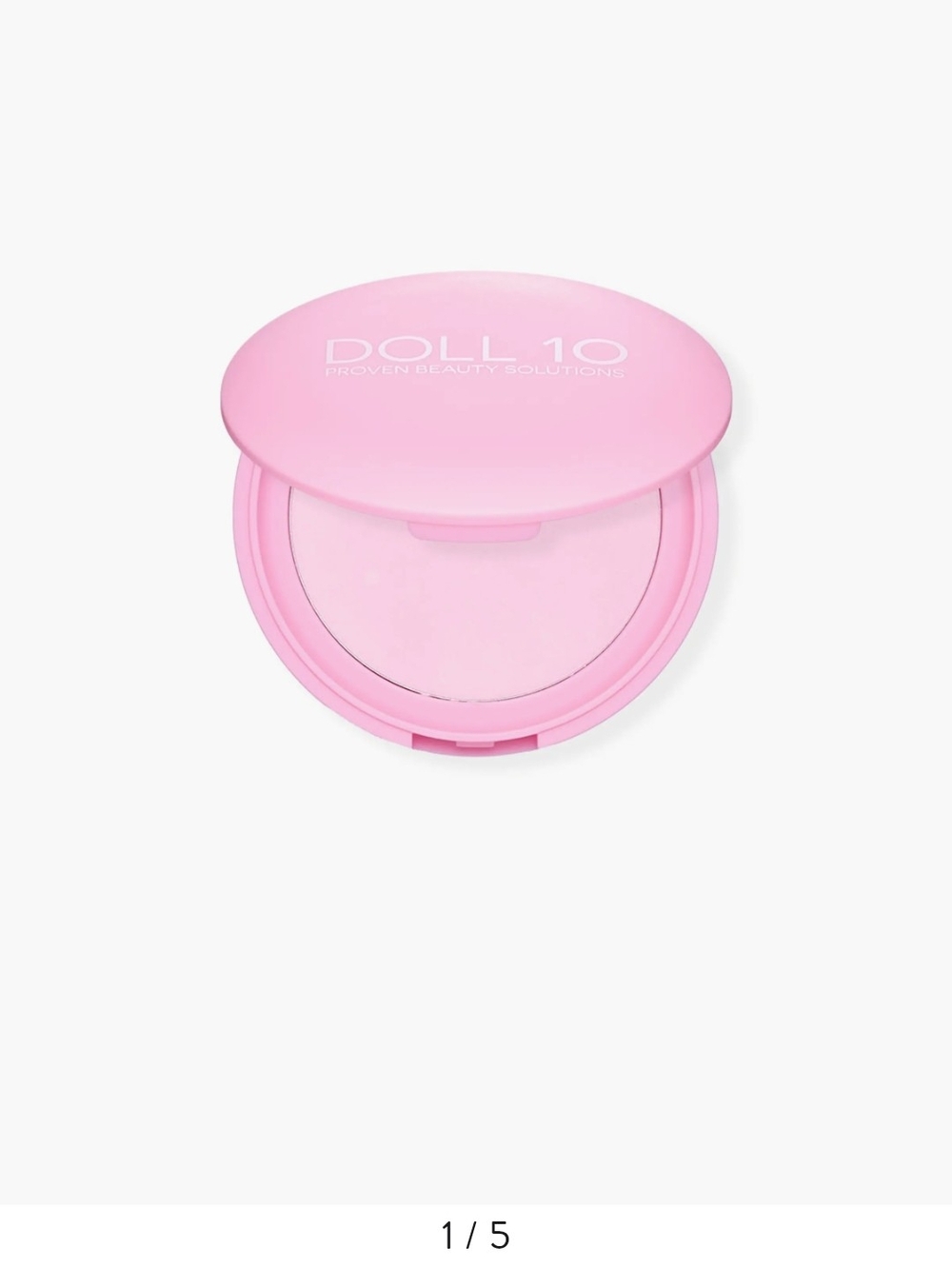Doll10 Pink Pressed Setting Powder Compact – Soft Matte Finish